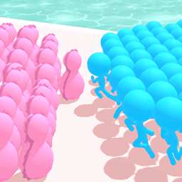 人群奔跑細(xì)胞大戰(zhàn)游戲