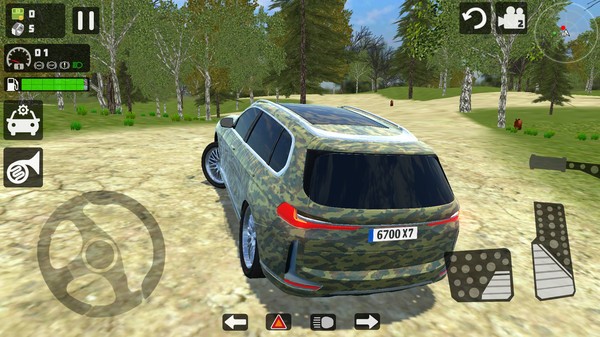 寶馬汽車模擬器手機版中文版(Driving Bmw Suv Simulator) v1.0 安卓版 1