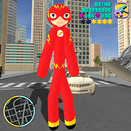 閃電俠繩索英雄單機(jī)版