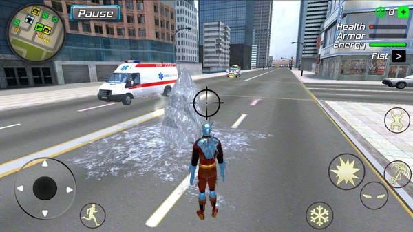 暴風雪繩索英雄最新版(Snow Storm Superhero) v1.1.3 安卓版 1