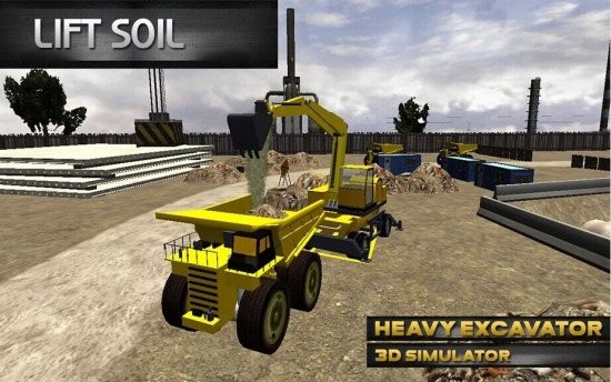 3D挖掘機(jī)技術(shù)模擬(Excavator simulator mania) v1.3 安卓版 1