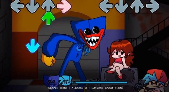 周五夜放克波比的游戲時(shí)間mod(Friday Night Funkin VS huggy HD) v0.2.7.0 安卓版 1