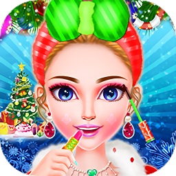 圣誕節(jié)公主化妝裝扮派對游戲