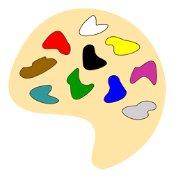 兒童畫畫涂色板