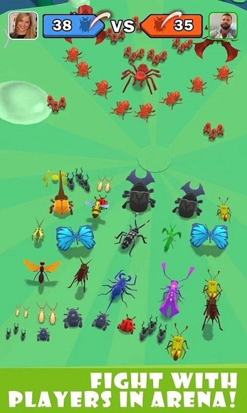 蟲(chóng)子沖突小游戲