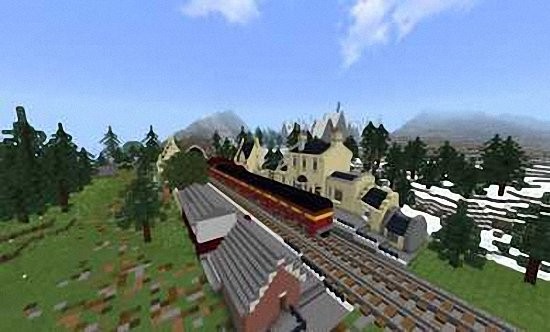 我的世界霍格沃茲地圖和小夢魘模組