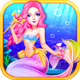 裝扮美人魚小公主游戲