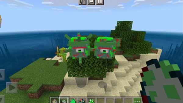 我的世界海洋變異怪模組和島嶼住宅地圖 v1.16.201.01 安卓版 1