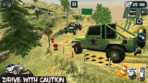 越野吉普車駕駛模擬器(Offroad Jeep Driving Game Real Jeep Adventure) v1.8 安卓版 0