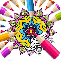 曼陀羅填色彩繪