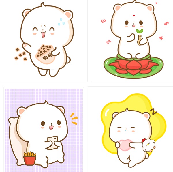 奶油可愛(ài)表情包 奶油表情包