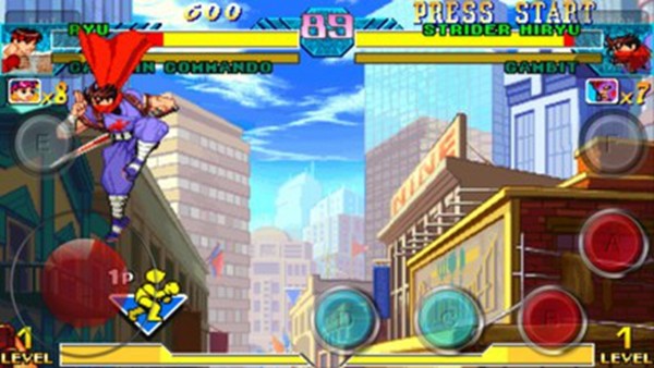 漫威對(duì)戰(zhàn)卡普空游戲