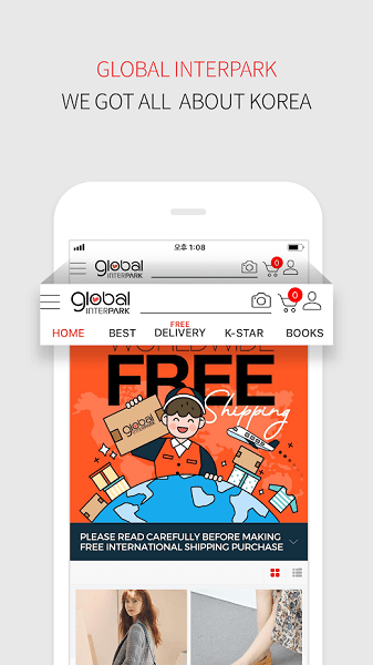 global interpark官方中文版 v2.2.9 安卓版 3