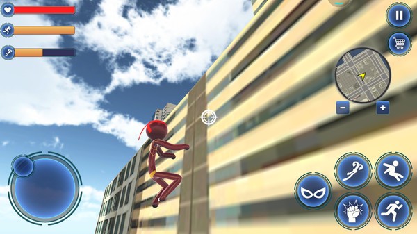 蜘蛛火柴人游戲