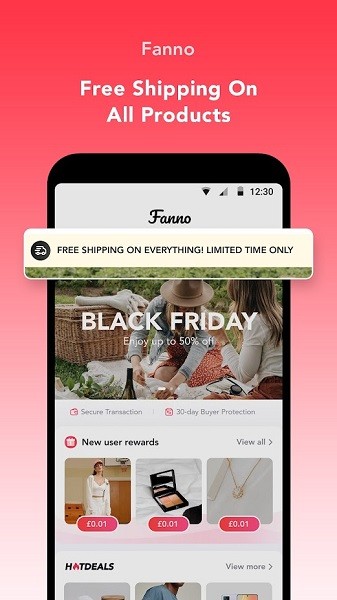 字節(jié)跳動fanno跨境電商平臺 v1.2.1 官方安卓版 0