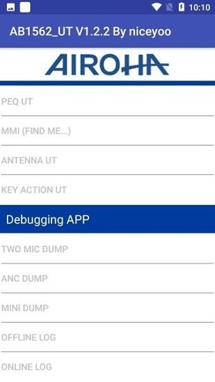 洛達(dá)耳機(jī)檢測(cè)軟件1562最新版(AB1562_UT) v1.2.2 免費(fèi)安卓版 2