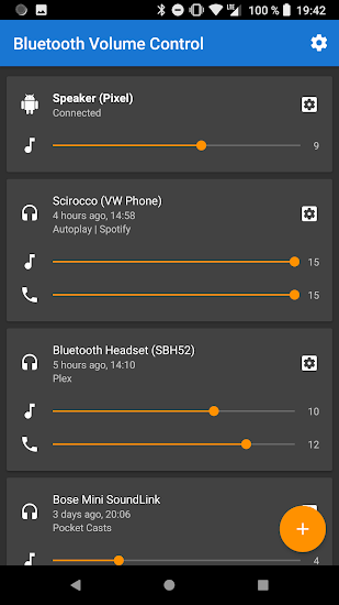 藍牙音量控制app(Bluetooth Volume Manager) v2.50 安卓版 0