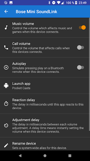 藍牙音量控制app(Bluetooth Volume Manager) v2.50 安卓版 1