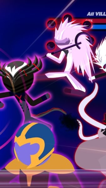 龍珠火影大亂斗游戲(SuperStickFightAllStar) v1.7 安卓版 1