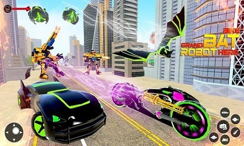 蝙蝠機(jī)器人大戰(zhàn)(Grand Bat Robot Fight) v1.1 安卓版 0