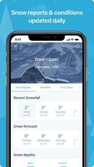 onthesnow app(滑雪天氣查詢) v9.2.1 安卓版 2