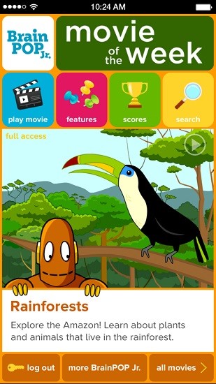 brainPOP Jr free online v1.3.11 安卓版 0