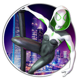 女蜘蛛俠繩索英雄游戲