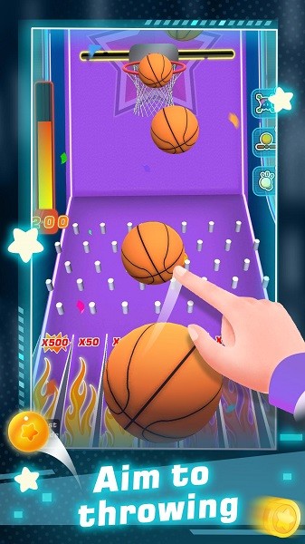 鉆石籃球機游戲(Toss Diamond Hoop) v2.3.0 安卓版 2