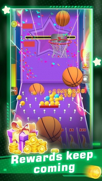 鉆石籃球機游戲(Toss Diamond Hoop) v2.3.0 安卓版 3
