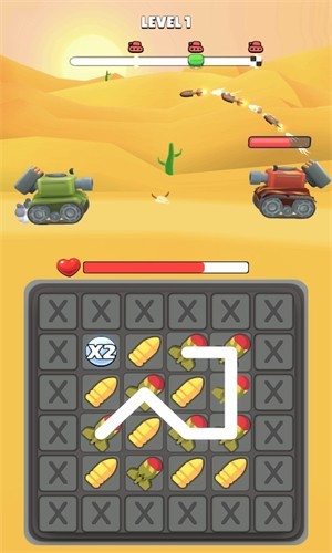 坦克合成射擊(Match to Tank - Puzzle Action) v0.1 安卓版 3