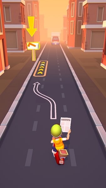 紙童賽跑(Paper Boy Race) v1.0.7 安卓版 0