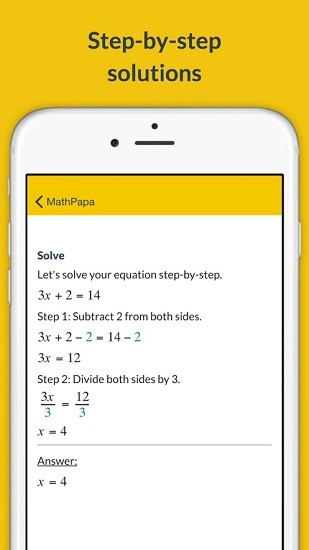 mathpapa apk(代數(shù)計(jì)算器) v1.2.1 安卓版 2