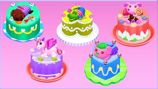 慕斯動物蛋糕制作(MakeAnimalCakeMaybeUnicorn) v8.0.3 安卓版 2