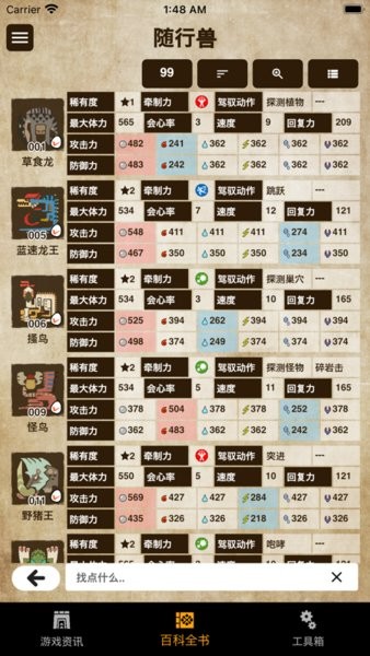 MH伙伴:物語2基因app v1.1.2 安卓最新版 0