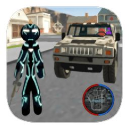 彩虹鋼鐵火柴人繩索英雄無限金幣版