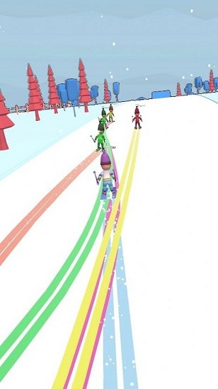 滑雪者山最新版(Skier hill 3d) v1.0 安卓版 0