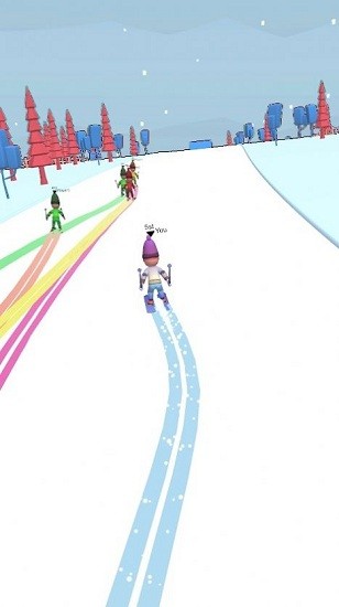 滑雪者山最新版(Skier hill 3d) v1.0 安卓版 2