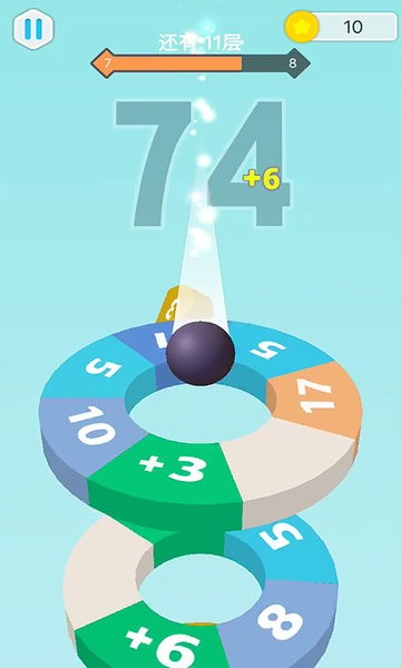 数字螺旋跳手游 数字螺旋跳游戏