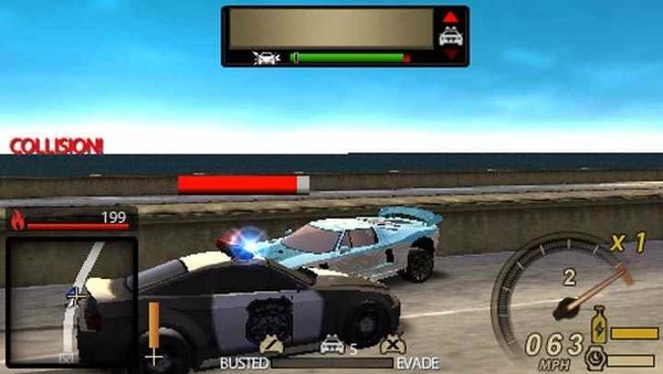 極品飛車臥底手機(jī)版 psp極品飛車臥底