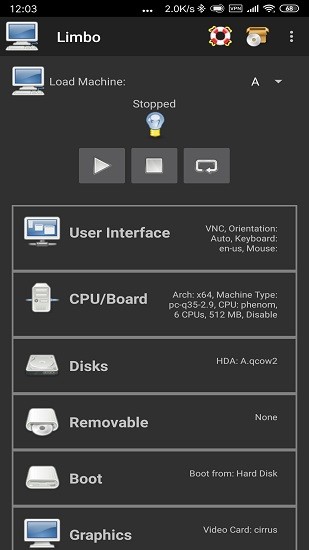 limbox86pcemulator漢化版(limbo x86仿真器) v5.0.0 安卓版 0