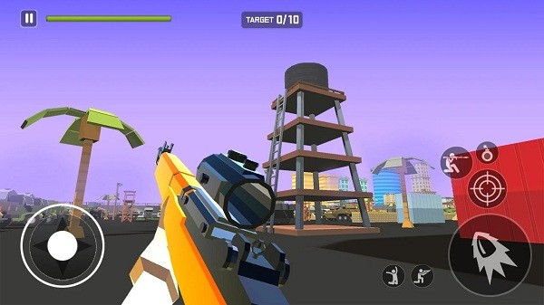 火柴人fps射擊游戲(Pocket FPS Trigger) v1.0.1 安卓版 0