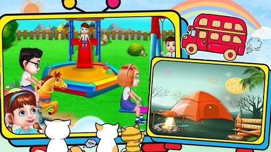 3d模擬校園巴士無(wú)限金幣版 v1.0 安卓版 1