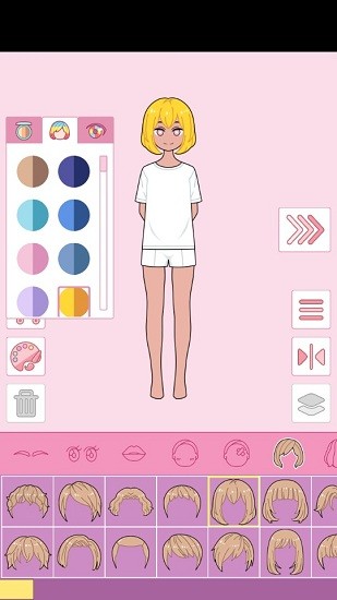 我的涂畫世界少女換裝