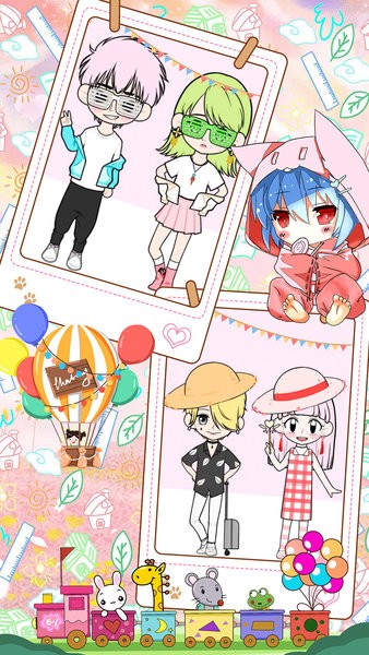 洋娃娃頭像玩偶游戲 v1.0 安卓版 0