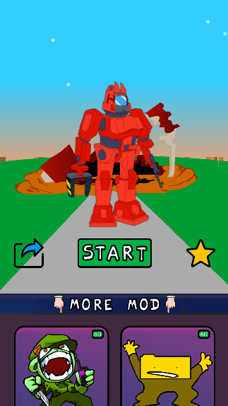 周五夜放克紅色機器人模組