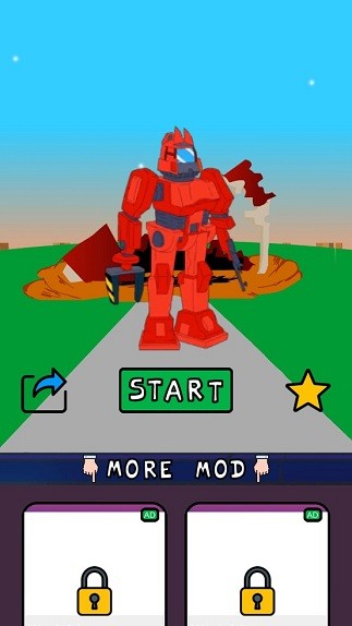 周五夜放克紅色機器人模組(Friday Funny Mod Tordbot FNF) v1 安卓版 2