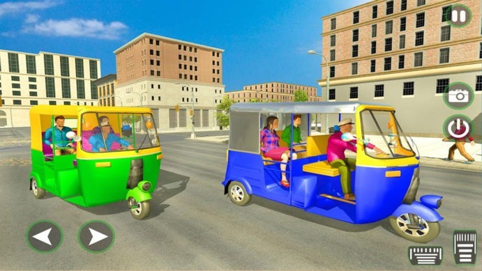 城市三輪車駕駛(New Tuk Tuk Auto Rickshaw - Modern Driving Games) v1.0 安卓版 0
