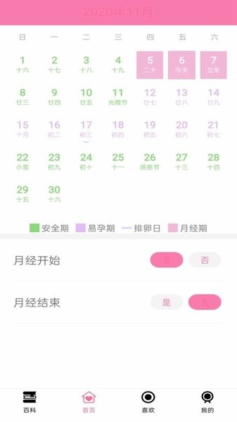 大姨媽月經(jīng)期日歷app v1.2 安卓版 0
