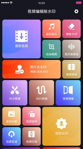 視頻編輯除水印app