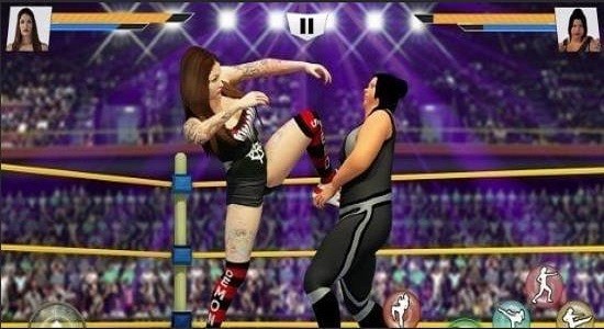 女孩格斗摔跤游戲(Bad Girls Fight Wrestling Game) v1 安卓版 1